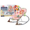 Rocking Chair Bouncer For Baby Vibration Sound Rocking Rocker Pink Lion