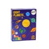 Plastic Set of Play-Doh 8 Planets Molds 5 Colors