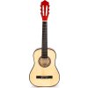 Gitara dla dzieci duża drewniana 6 strun ECOTOYS