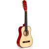 Gitara dla dzieci duża drewniana 6 strun ECOTOYS