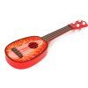 Ukulele gitara dla dzieci cztery struny truskawka