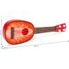 Ukulele gitara dla dzieci cztery struny truskawka
