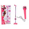 Microphone with Stand for Children, Adjustable, Pink