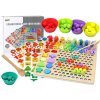 Wooden Puzzle Learning Counting Sorter Fishing