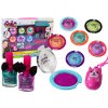 Beauty set for makeup, nail styling, shadows and polishes