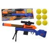 Large Rifle for Soft BBs, Telescope Stand, Blue