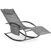 Zahradní houpací lehátko šedá