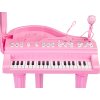 Klavírní piano s mikrofonem mp3 růžová