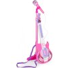 Zestaw gitara elektryczna mikrofon statyw dla dzieci mp3