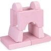 Modulární skládací křeslo pro děti růžové
