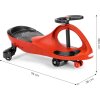 Jeździk grawitacyjny pojazd dla dzieci koła LED czerwony ECOTOYS