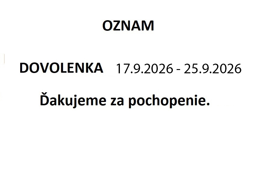 dovolenka