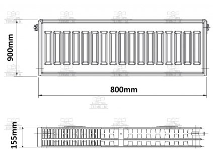 c item 3269 korado 33k 900 x 800 bocne pripojenie