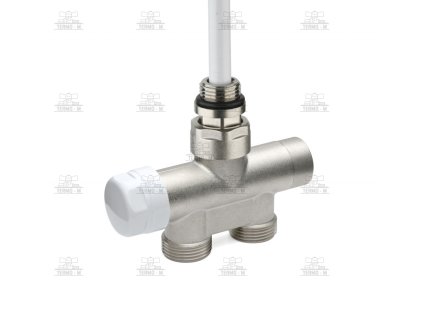 c item 3020 jednobodove pripojenie radiatora rovne poniklovane