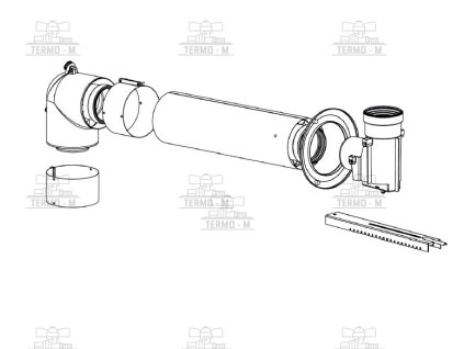 c item 2797 protherm zostava pripojenia do kominovej sachty s25k 0020257025