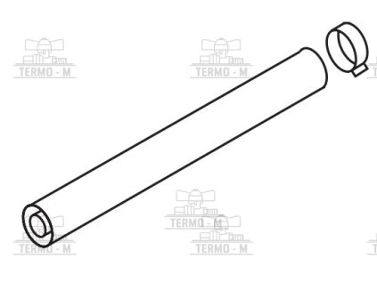 c item 2793 protherm rurka 80125 mm 1 m t25k 1000 0020257020