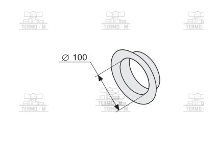 c item 2785 protherm ruzica plastova 100 mm vnutorna sr3d 5302