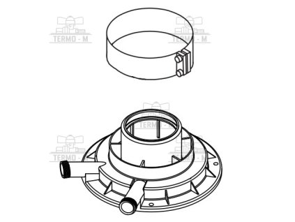 c item 2771 protherm adapter na dymovody 60100 mm a1k 0020257015