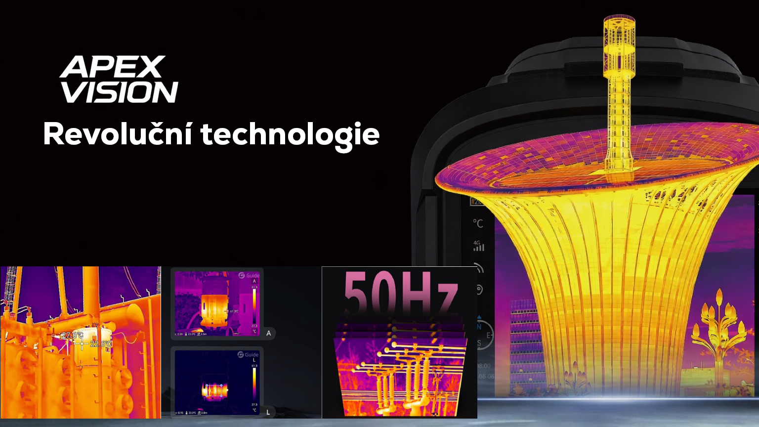 Apex Vision - Revoluční technologie v termovizi
