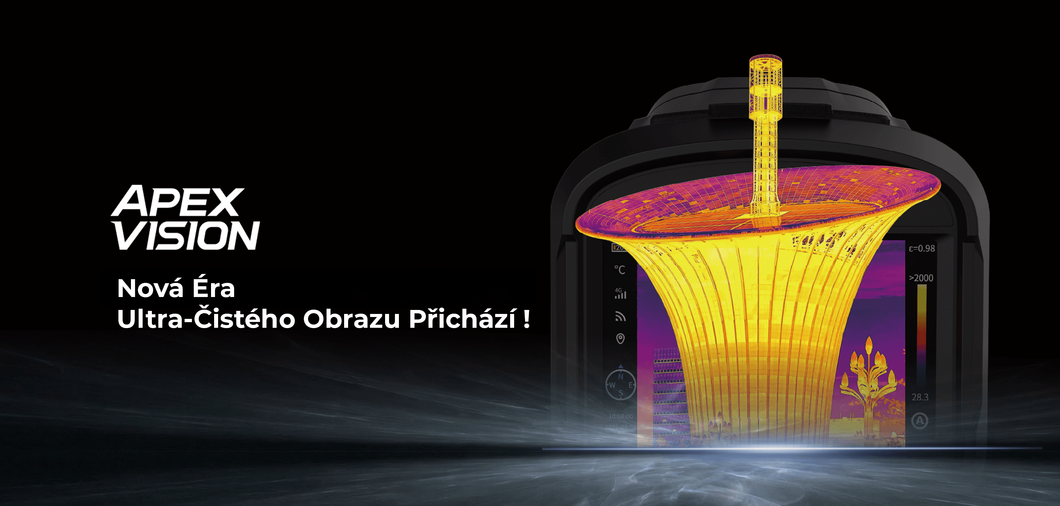 Termokamera Nová technologie apex vision