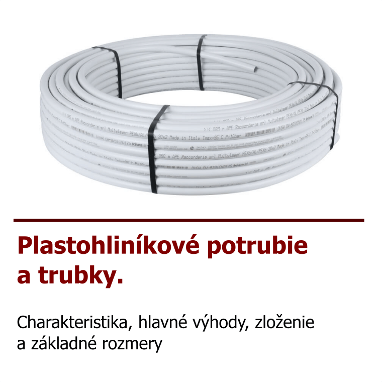 Plastohliníkové trubky a potrubie