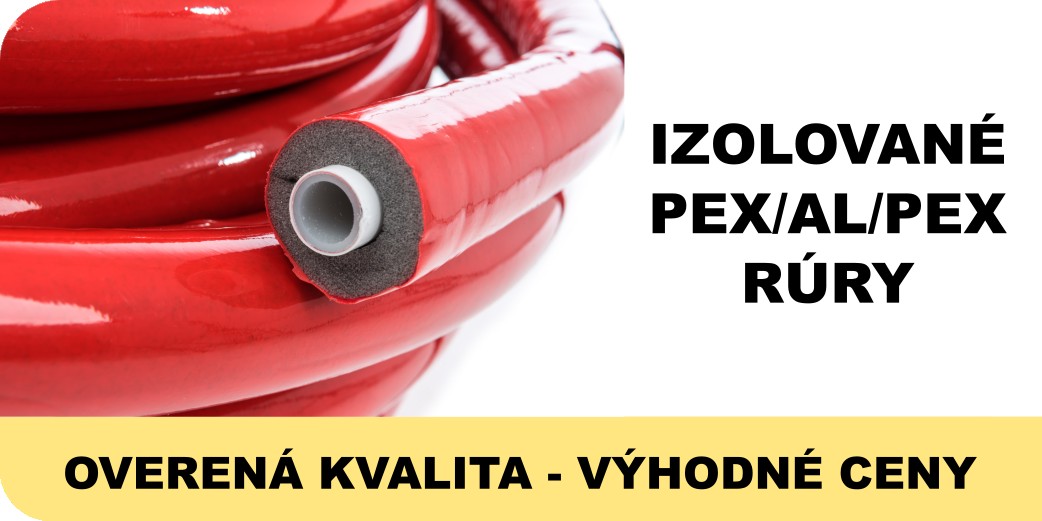 Izolované rúry PEX-AL-PEX
