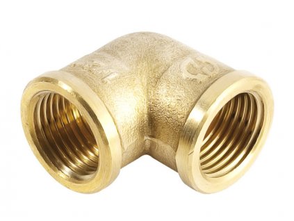 Mosadzné koleno FF 1/2" DN15, TERMOobchod
