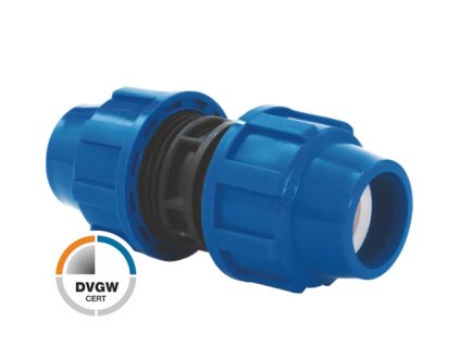 PE Spojka 32x32, PN16, DVGW, TERMOobchod