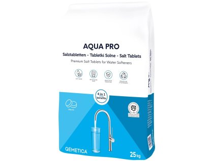Soľ do zmäkčovača 25kg PREMIUM AQUA PRO, TERMOobchod