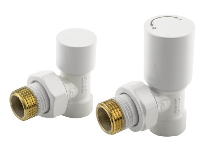 KFA Sada rohových ventilov na radiátor KOMFORT PRO, 758 030 44 BL