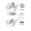 Radiator thermostatic set straight KOMFORT PRO WHITE