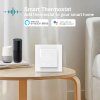 Termostat Wifi W3EGFrameBlack cu contorizare a energiei electrice