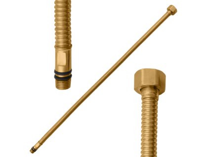 Flexi hadice (vlnovec), Zlatá - kartáčovaná IT0012ZK, RAV Slezák