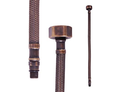 Flexi hadice, Stará mosaz (Bronz) IF0012SM, RAV Slezák