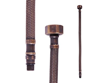 Flexi hadice, Stará mosaz (Bronz) IF0038SM, RAV Slezák