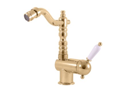 LABE - Bidetová baterie  bez výpusti, Zlatá - lesklá L508.0/9Z, RAV Slezák