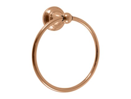 MORAVA RETRO - Koupelnový doplněk Kruh na ručníky, Zlatá - lesklá MKA0104Z, RAV Slezák