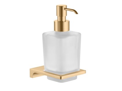 NIL - Koupelnový doplněk Dávkovač tekutého mýdla skleněný, Zlatá - lesklá NLA0303Z, RAV Slezák