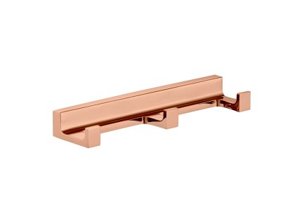 NIL - Koupelnový doplněk Věšáček trojitý, Zlatá Růžová - kartáčovaná NLA0105ZRK, RAV Slezák