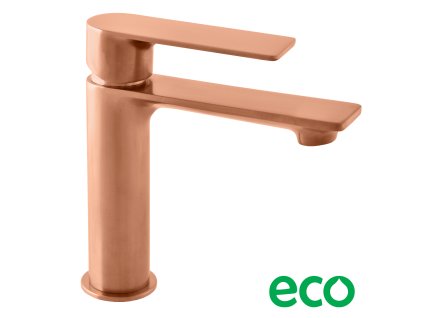 NIL - Umyvadlová baterie bez výpusti, Zlatá Růžová - kartáčovaná NL126.0ZRK, RAV Slezák