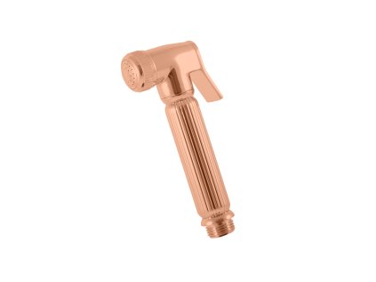 Ruční sprcha k bidetové baterii se stop ventilem, Zlatá Růžová - kartáčovaná KS0005ZRK, RAV Slezák