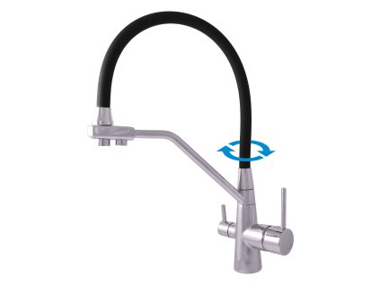 SEINA - Dřezová baterie na dvě vody, Chrom SE918.0/10, RAV Slezák