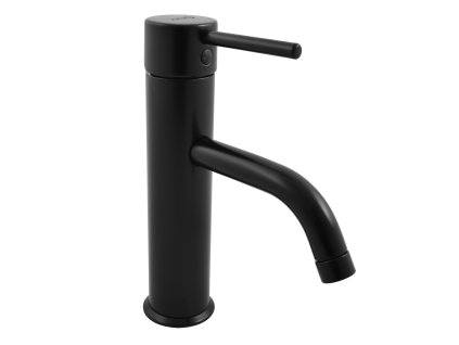 SEINA - Umyvadlová baterie bez výpusti, Černá - matná SE922.0CMAT, RAV Slezák