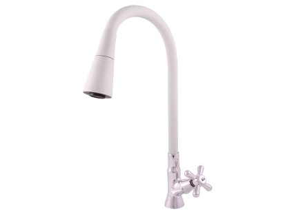 Umyvadlová baterie s flexibilním ramínkem, Chrom/Šedá MK194/13S, RAV Slezák