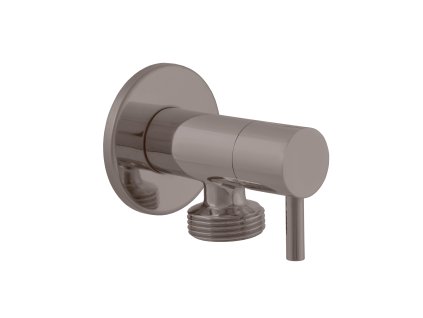 Ventil rohový pračkový 1/2"x 3/4", Metal Grey - kartáčovaná RV0234MGK, RAV Slezák