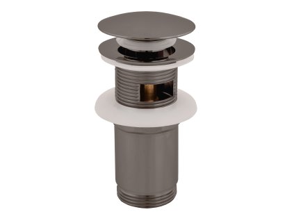 Výpusť umyvadlová CLICK-CLACK 5/4", Metal Grey -  kartáčovaná MD0484MGK, RAV Slezák