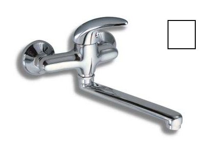31725 umyvadlova drezova baterie 150 mm metalia 55 bila chrom