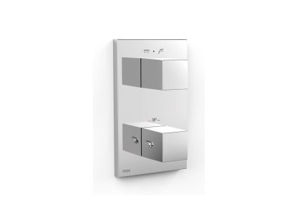 Tres Therm-Box vanová baterie pod omítku ano chrom 00625001