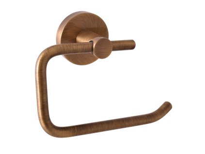 COLORADO - Koupelnový doplněk Držák toaletního papíru bez krytu, Stará mosaz (Bronz) COA0401SM, RAV Slezák