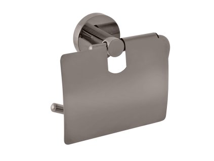 COLORADO - Koupelnový doplněk Držák toaletního papíru s krytem, Metal Grey - kartáčovaná COA0400MGK, RAV Slezák